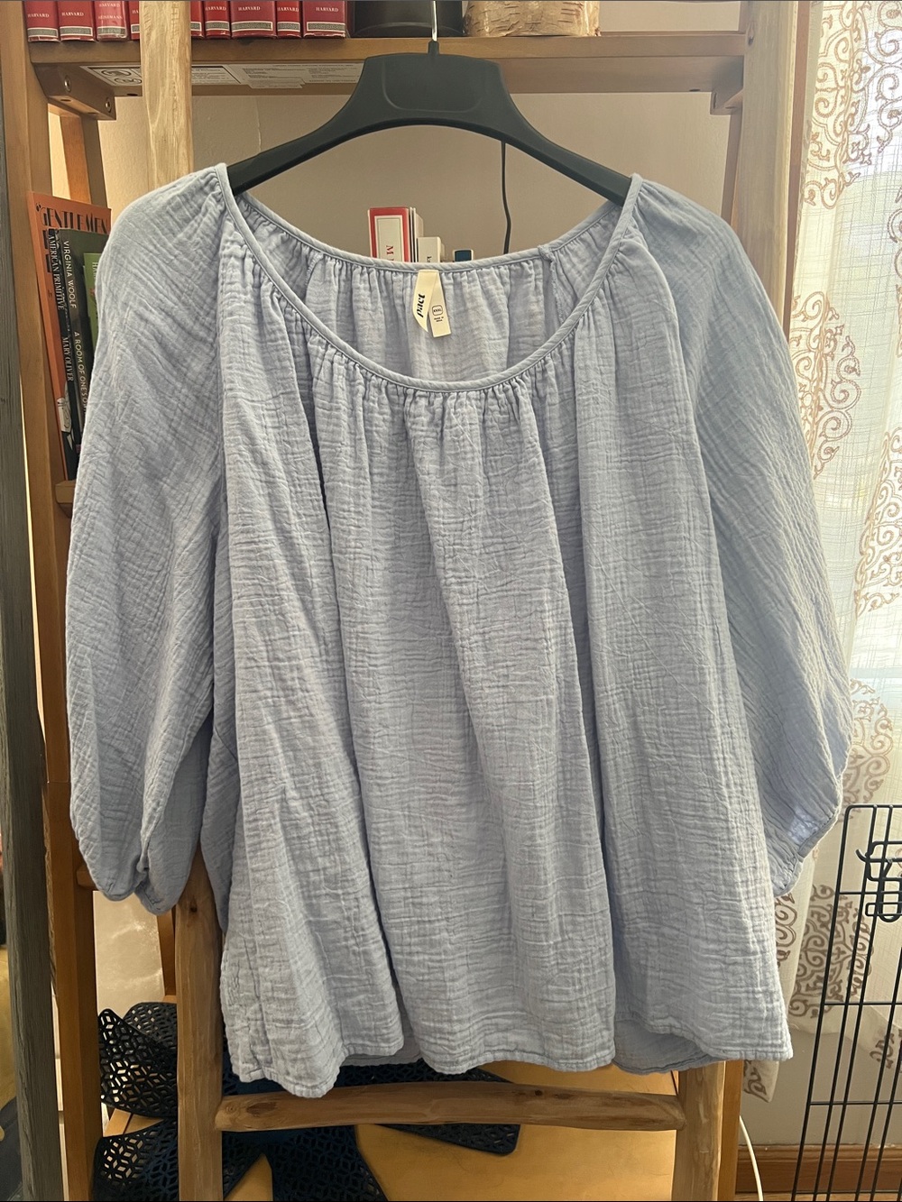 PACT Organic - Light Blue Coastal Top
